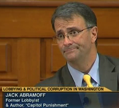 Jack Abramoff, the disgraced lobbyist, appears on CSPAN to discuss his book.