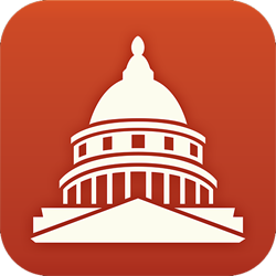 The logo of the new Congress by the Sunlight Foundation for iOS.
