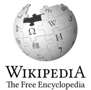The Wikipedia logo.