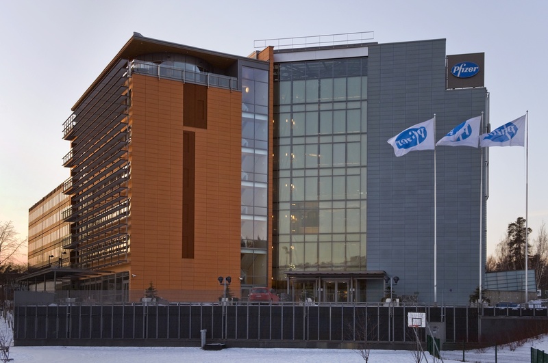 Pfizer's offices in Finland