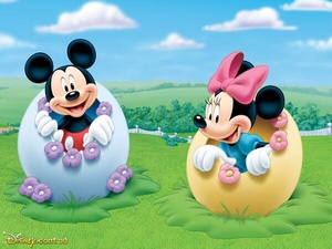 An image of two Disney characters emerging from eggs that was deleted from the Twitter account of congressional candidate Michael McKenna.