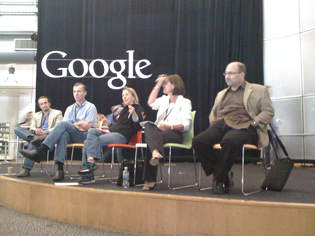 A panel at TCamp West