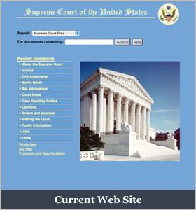 Current Supreme Court Home Page Picture