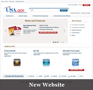 USA.gov new site