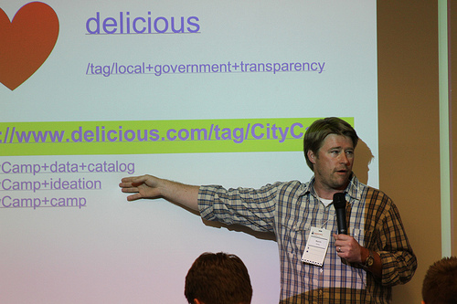 CityCamp's Kevin Curry at TCamp