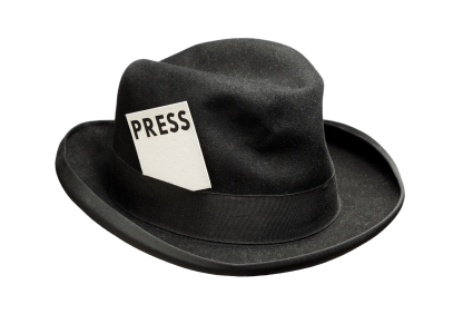 Reporter's hat