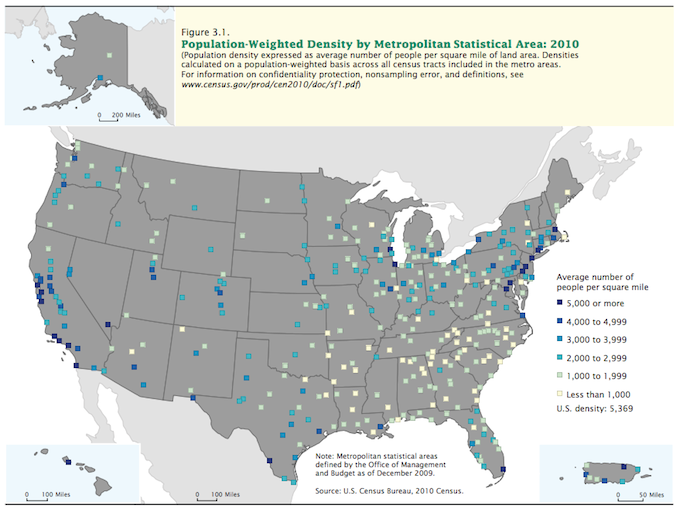 population-weighted-density-for-US-metros