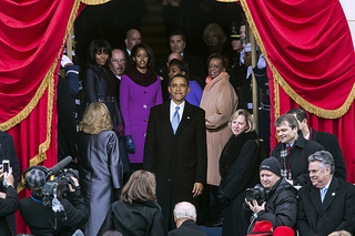 Image from President Barack Obama's inaugural