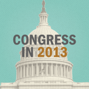 An icon displaying the Capitol dome and the words "Congress in 2013."