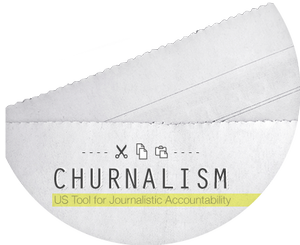 The logo for Sunlight's Churnalism.