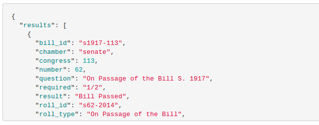 Simple Json Format Example