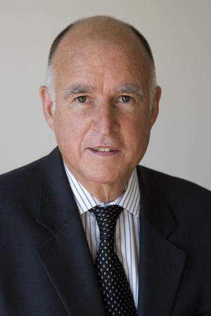 Portrait of California Gov. Jerry Brown, D 