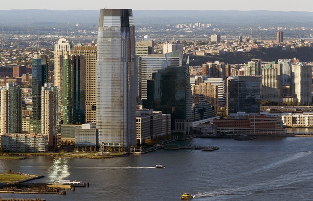 An image of downtown Jersey City. Image credit: bloomberg.com