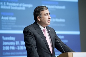 Former Georgian president, Mikhail Saakashvili