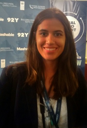 An image of Cristina Del Puerto, project Manager and Co-founder of Createch