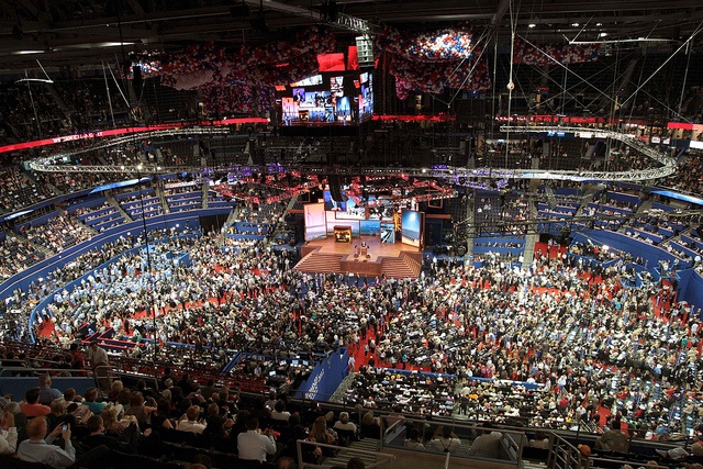 A birds eye view of the RNC presidential convention in 2012
