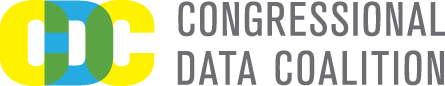 A logo that reads "CDC" and the words Congressional Data Coalition