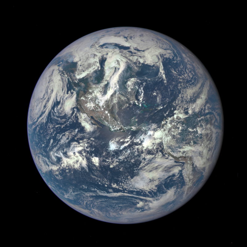 New "Blue Marble," captured by NASA in 2015