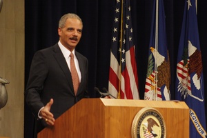 Image of former Attorney General Eric Holder