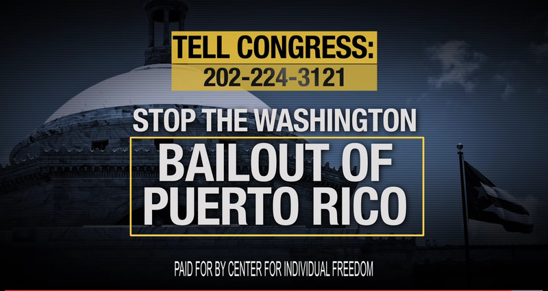 Dark money ad opposing Puerto Rico debt bill