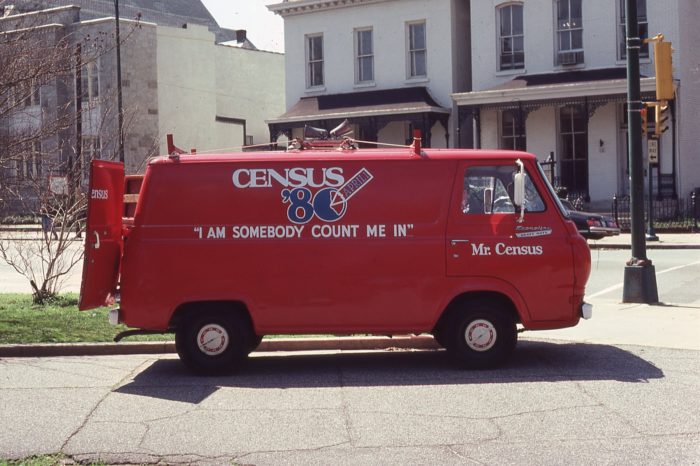 1980 Census Bureau Van. Credit: US Census Bureau