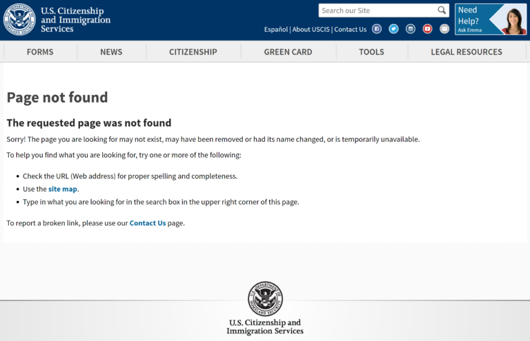 USCIS takes down 26 PDFs for training asylum officers from its website : Sunlight Foundation