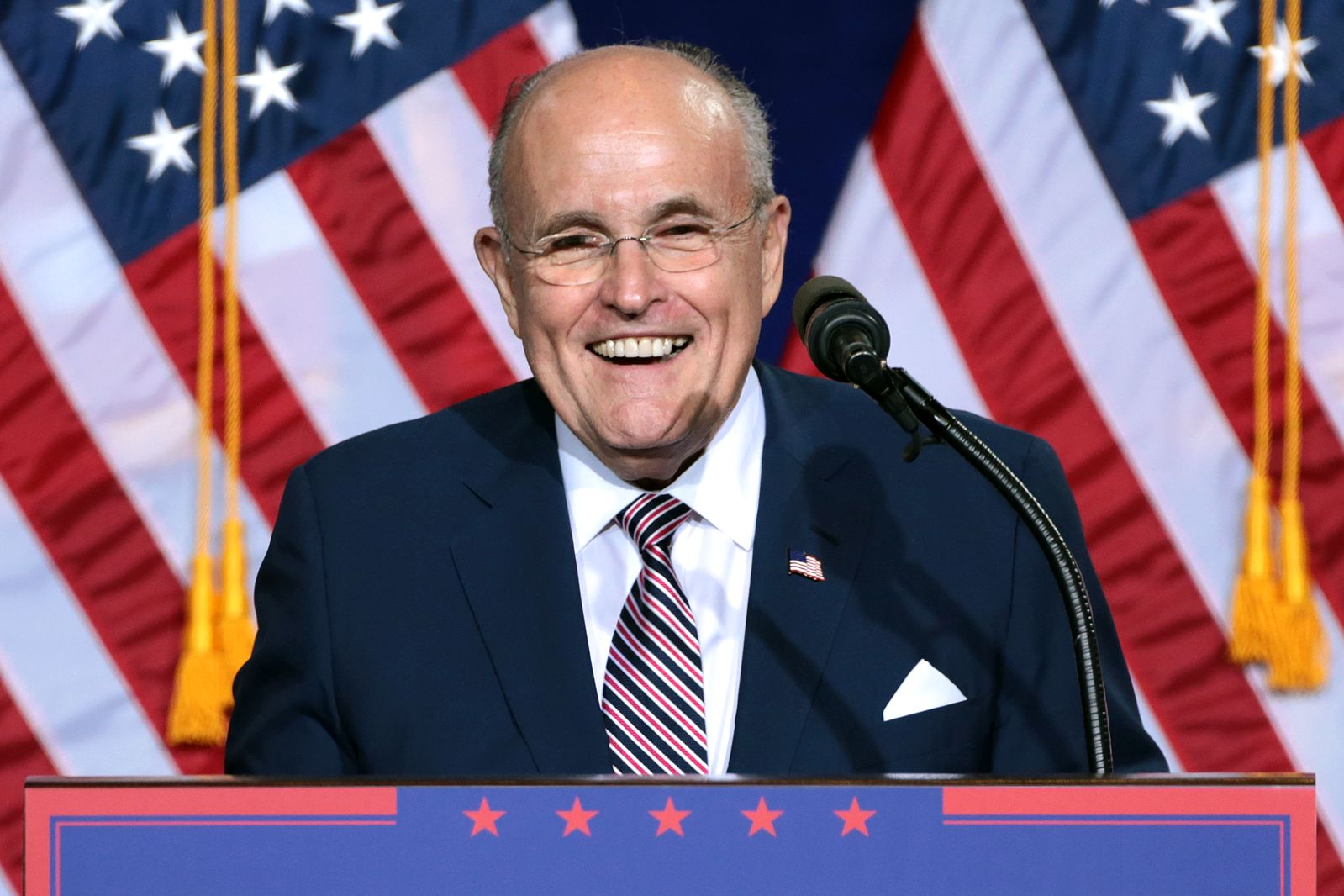 Rudy Giuliani, who is currently acting as President Trump's personal lawyer. 