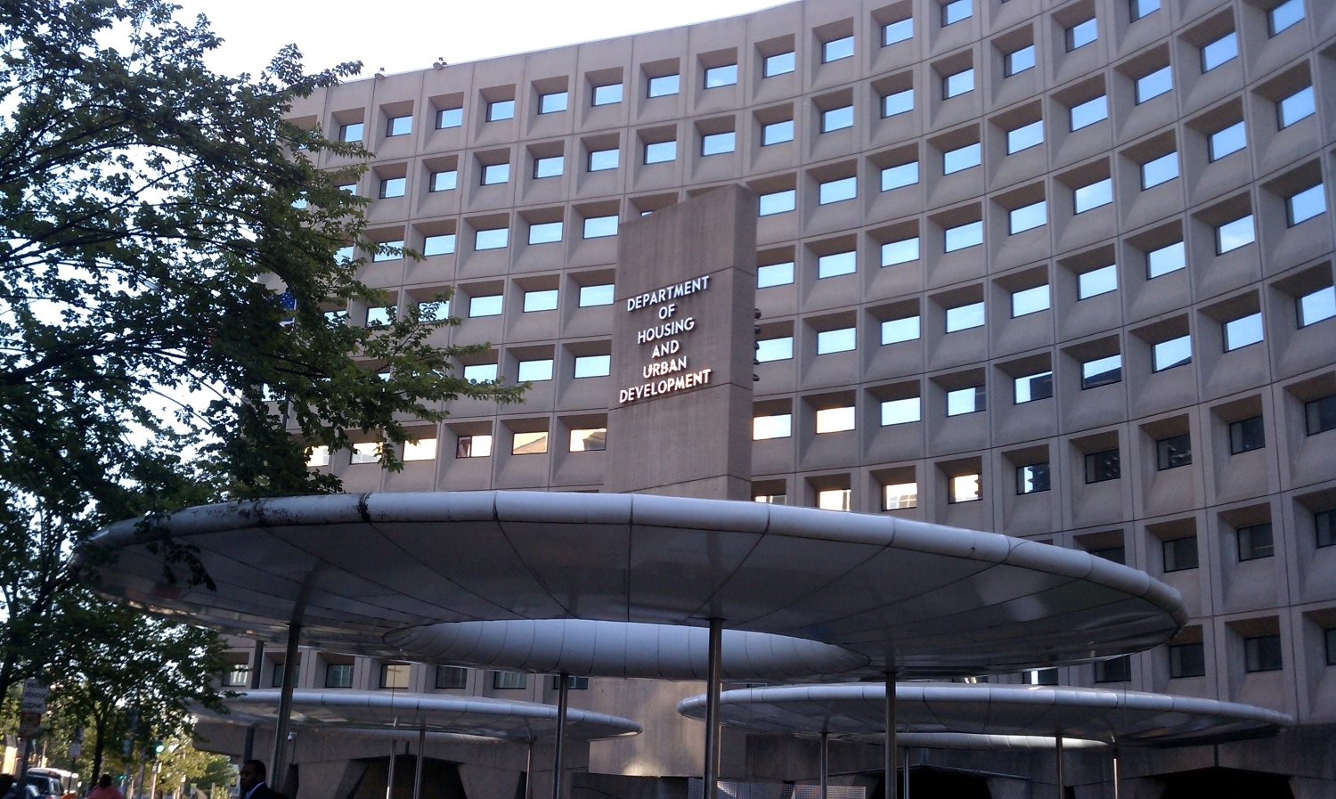The Department of Housing and Urban Development headquarters in Washington, DC. 