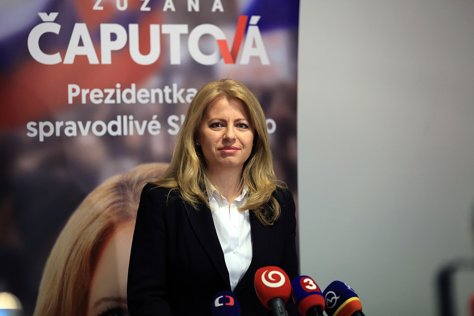 Zuzana Čaputová will be the next President of Slovakia. 