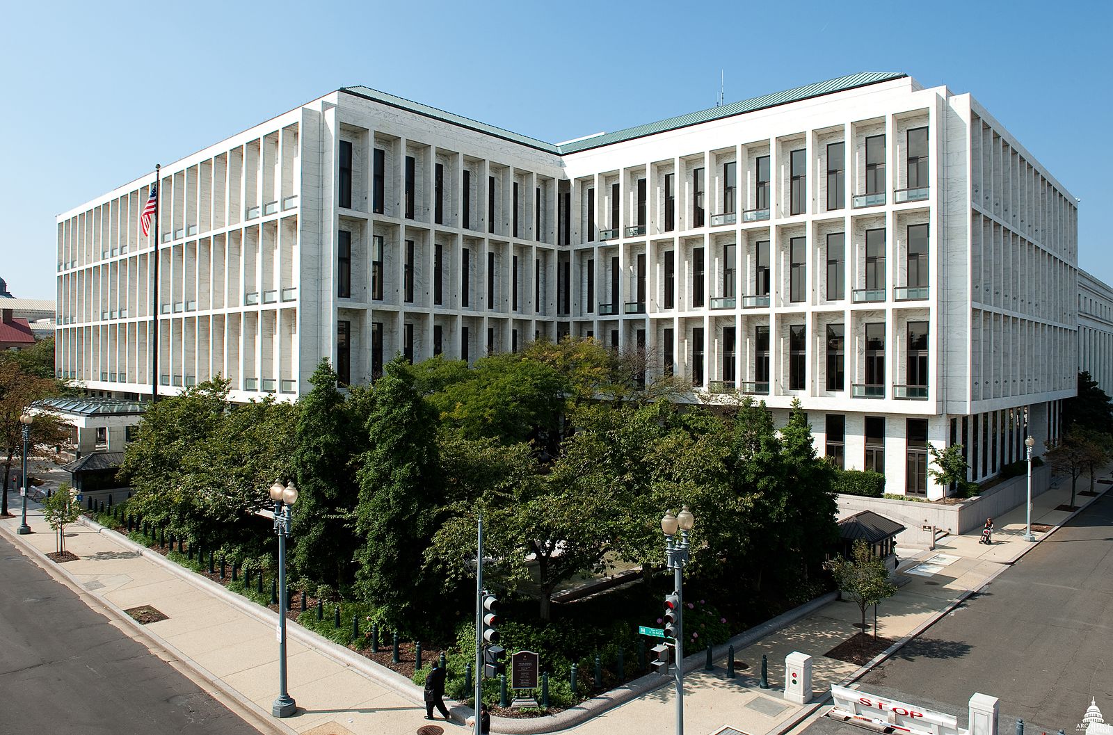 The Hart Senate Office Building.